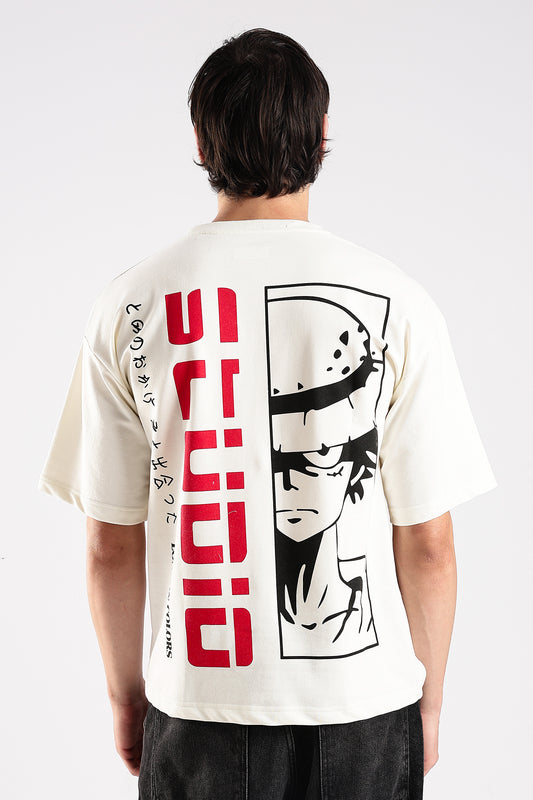 Off White Studio HD Graphic Printed Oversized T-shirt