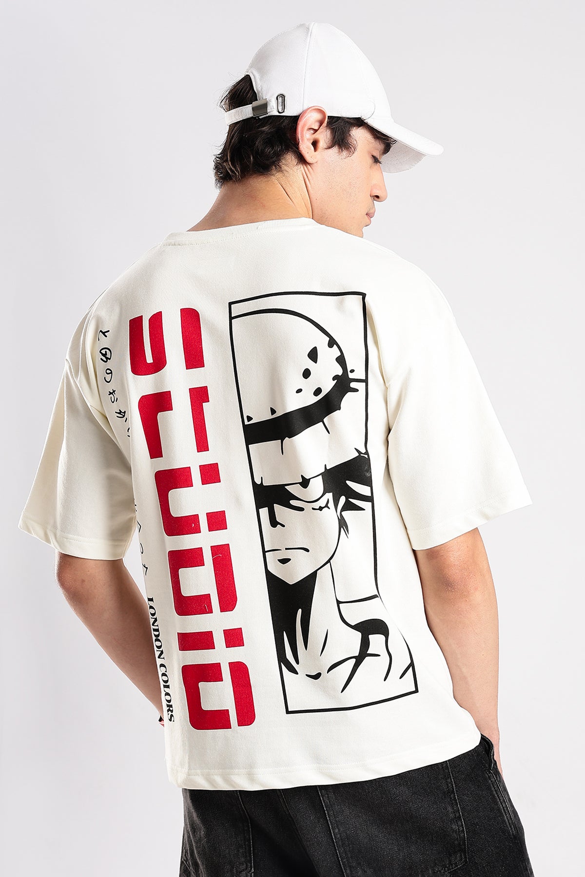Off White Studio HD Graphic Printed Oversized T-shirt