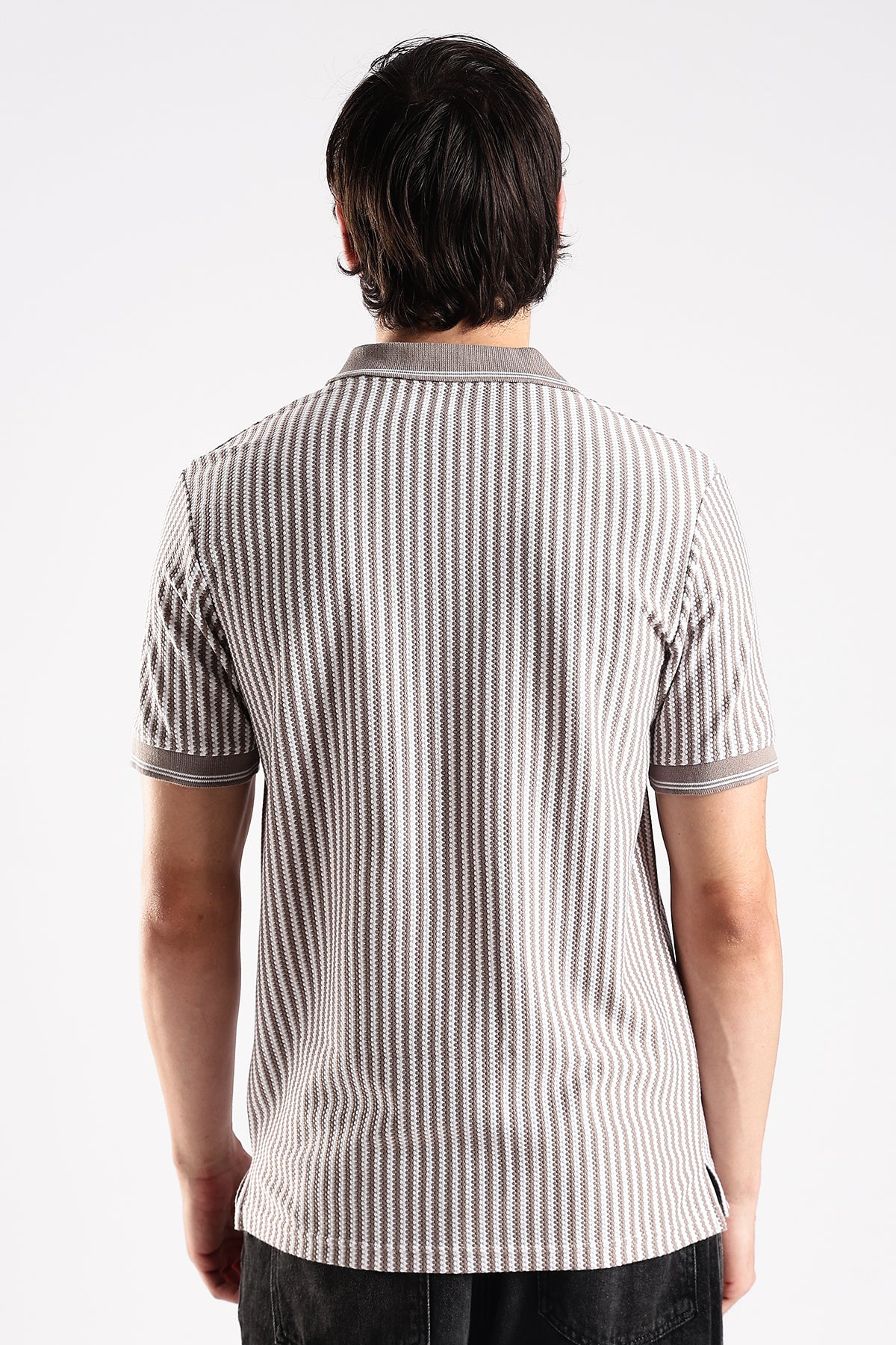 Stripe Polo T-shirt