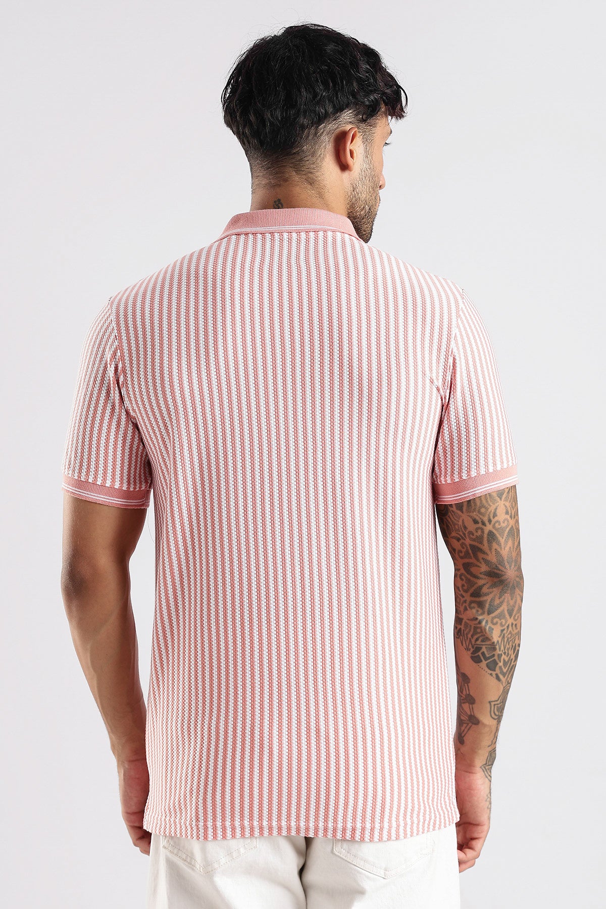 Stripe Polo T-shirt