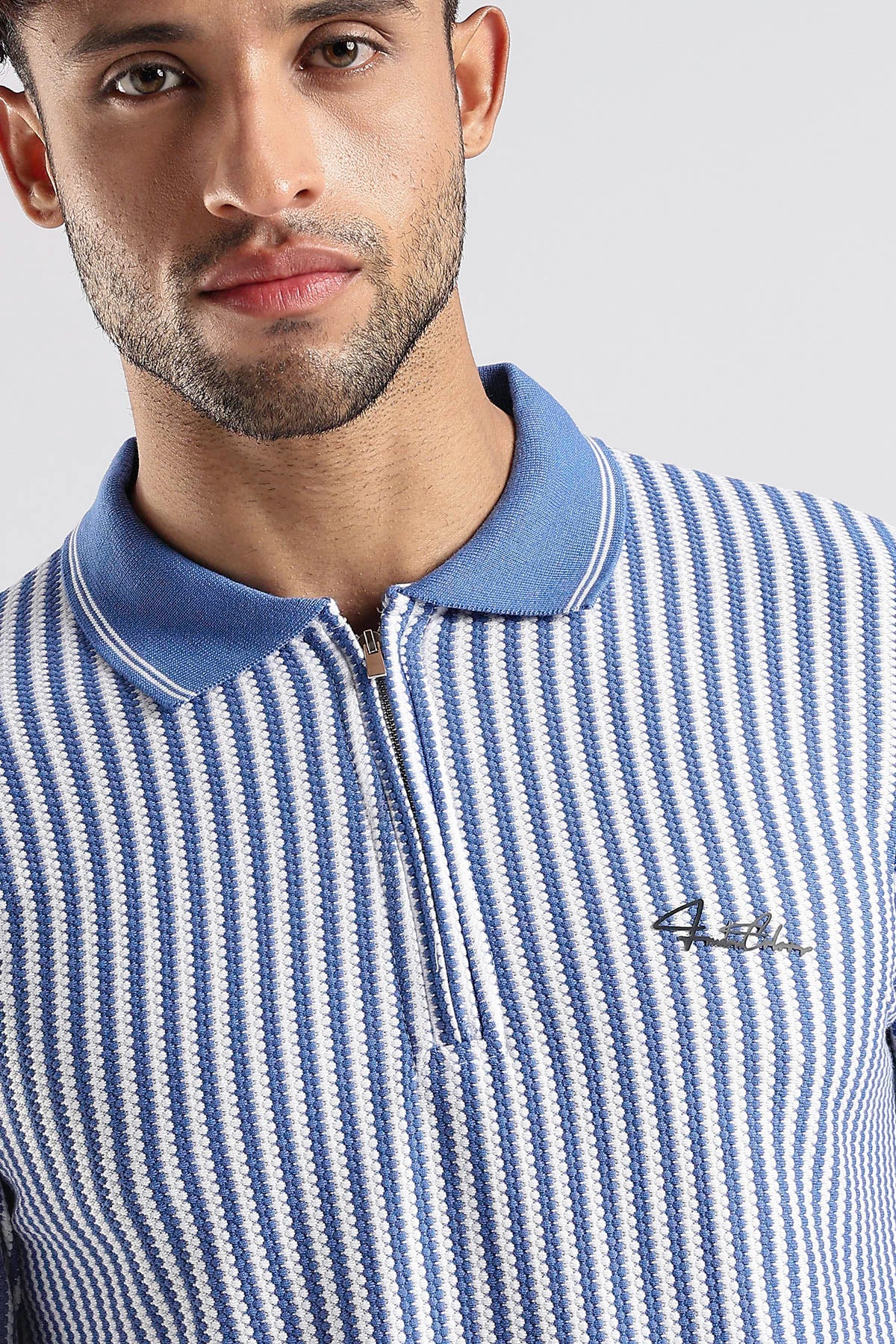 Stripe Polo T-shirt