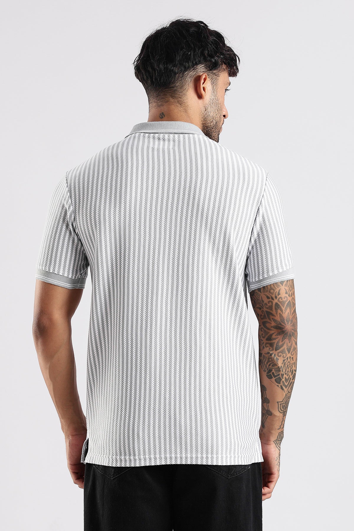 Stripe Polo T-shirt