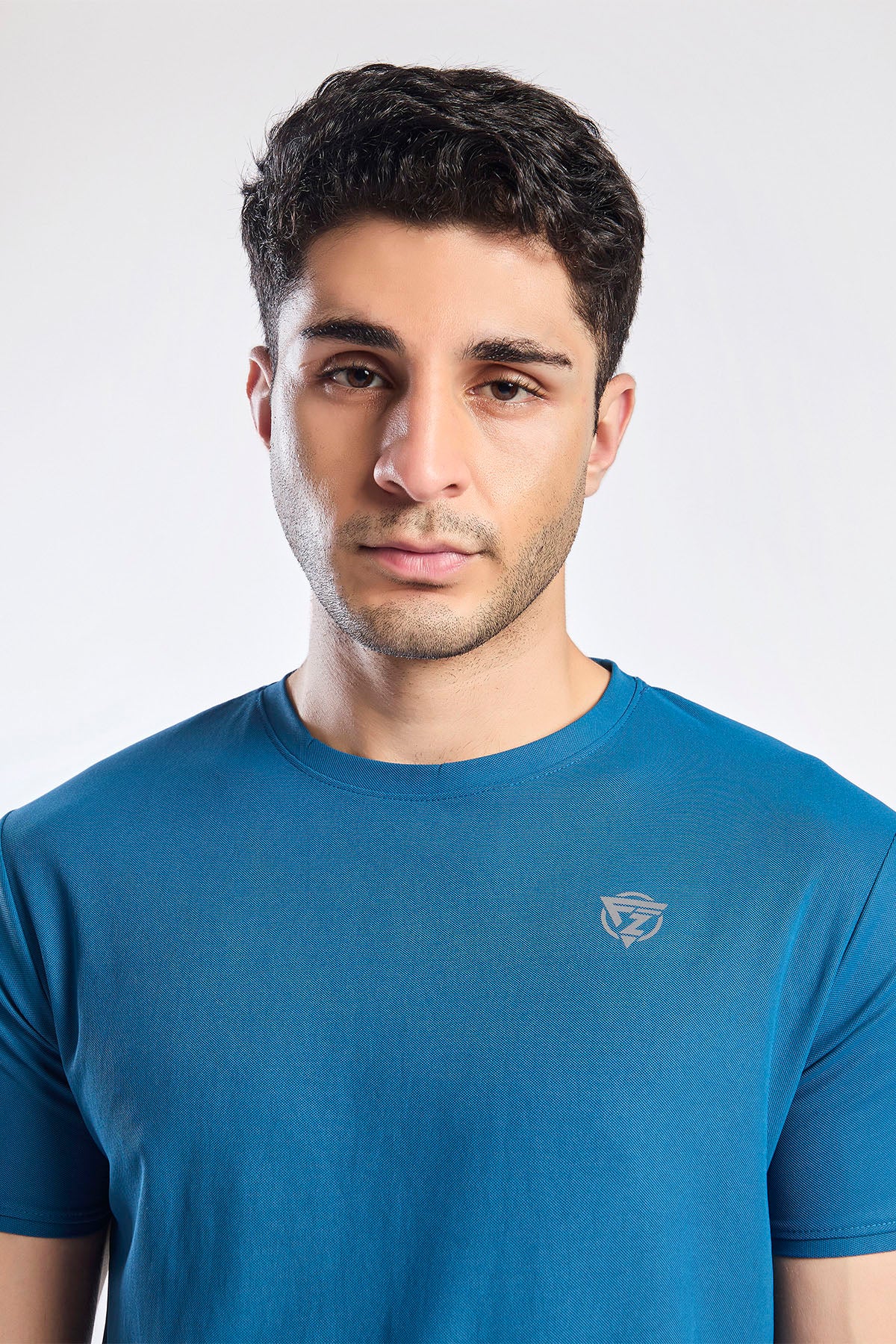 Plain Round Neck T-shirt Fitzig