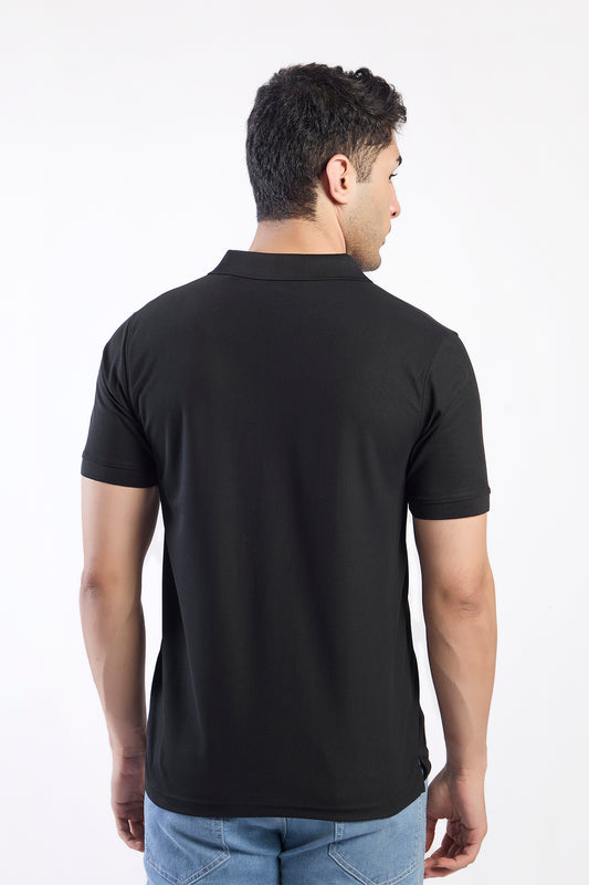 Plain Polo T-shirt FITZIG