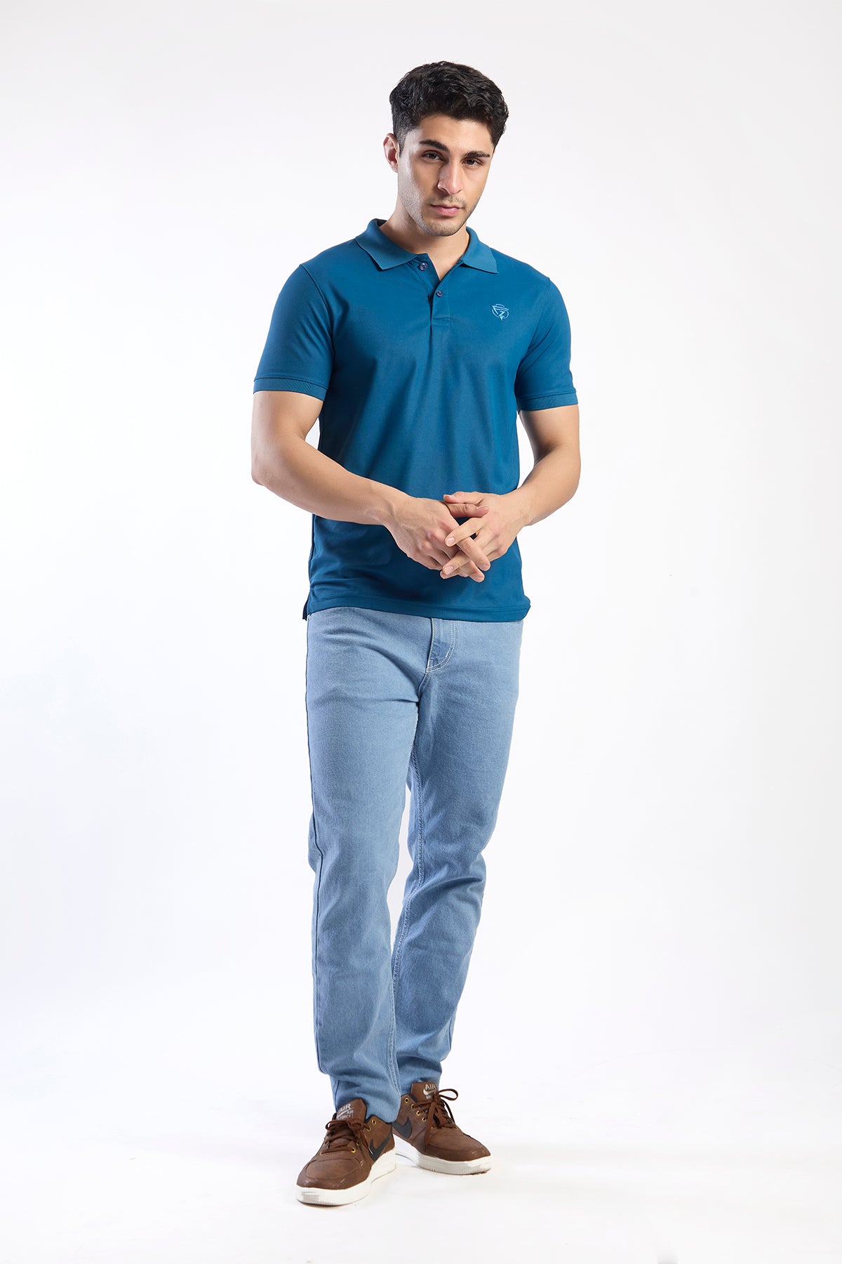 Plain Polo T-shirt FITZIG