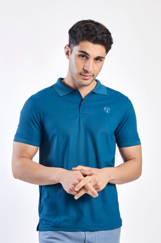 Plain Polo T-shirt FITZIG