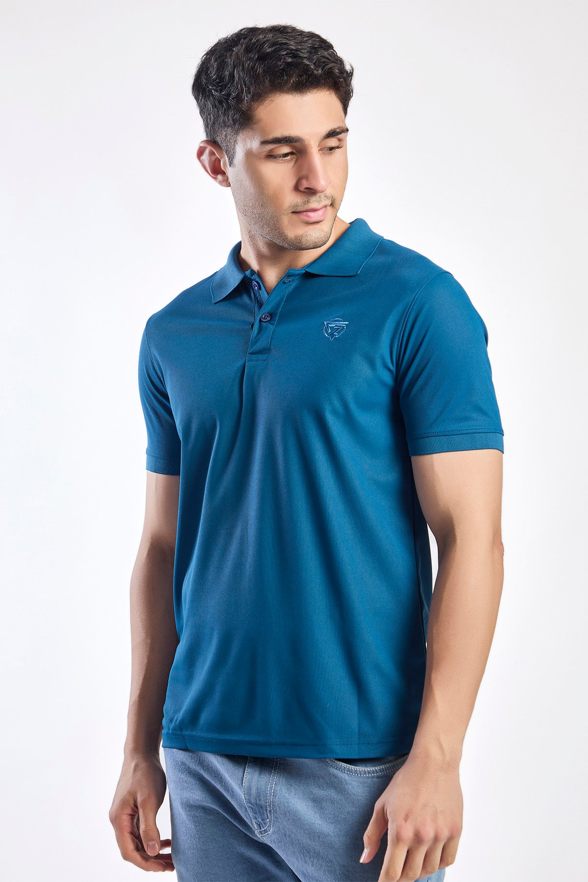 Plain Polo T-shirt FITZIG