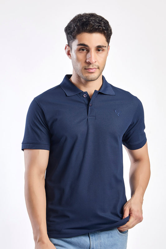 Plain Polo T-shirt FITZIG