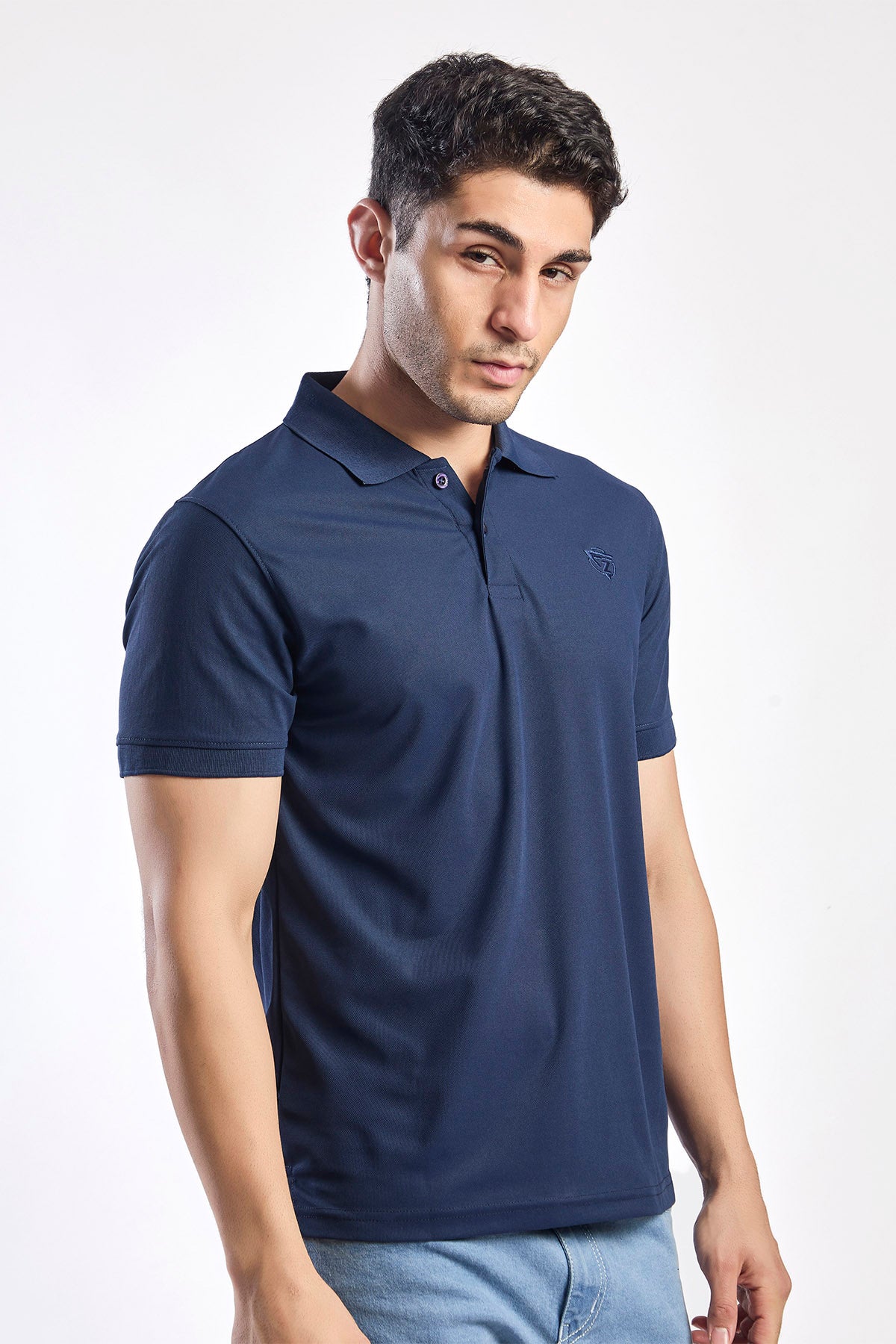 Plain Polo T-shirt FITZIG