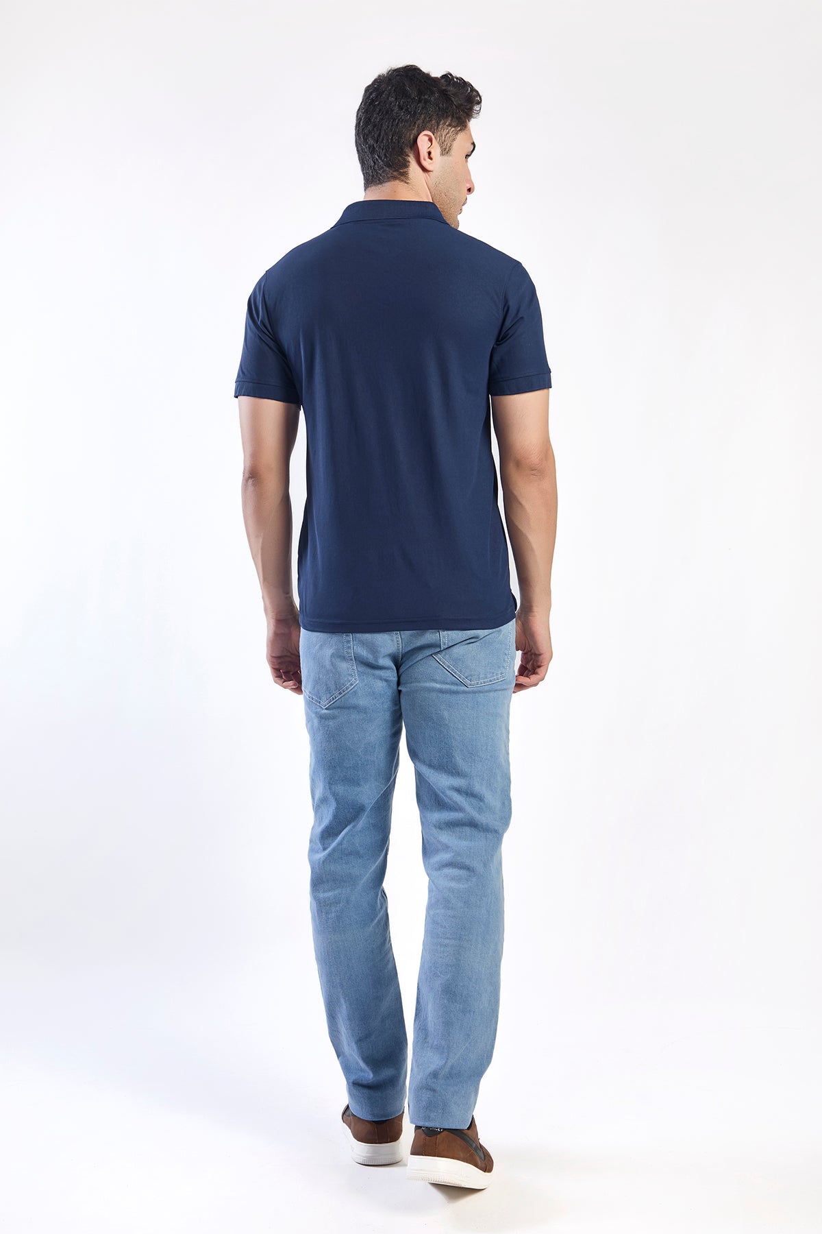 Plain Polo T-shirt FITZIG