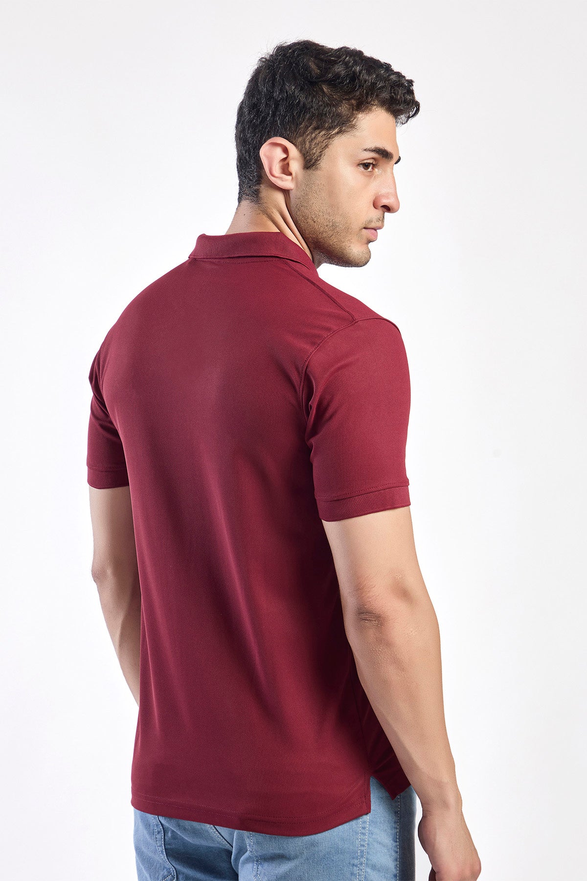 Plain Polo T-shirt FITZIG