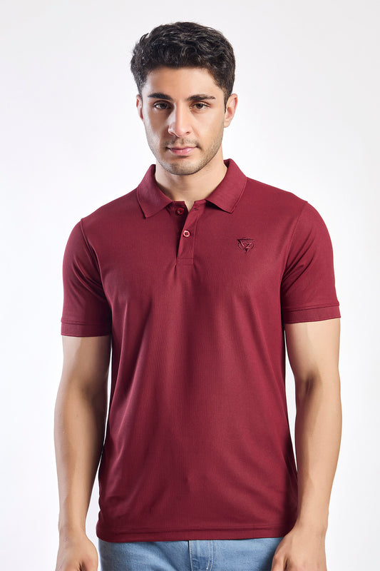 Plain Polo T-shirt FITZIG