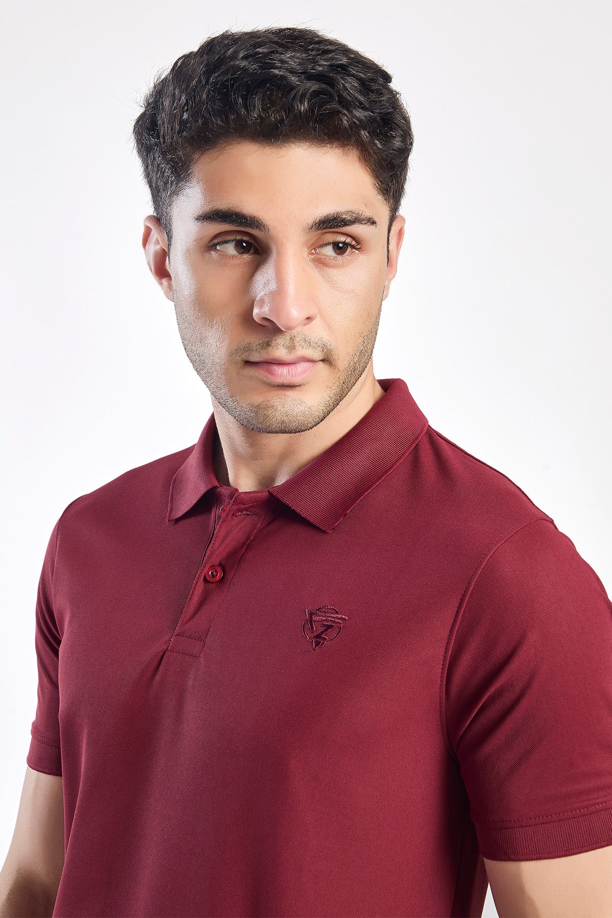 Plain Polo T-shirt FITZIG