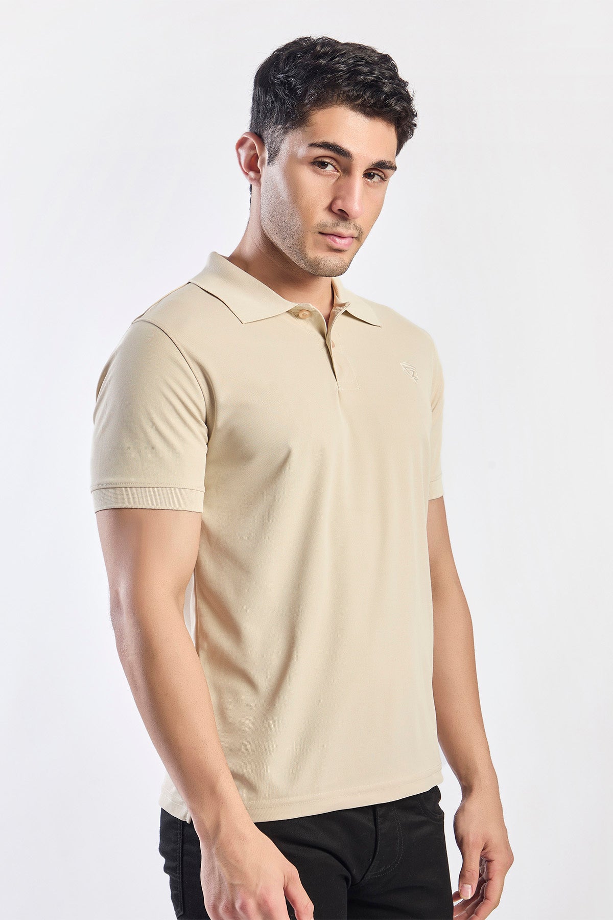 Plain Polo T-shirt FITZIG
