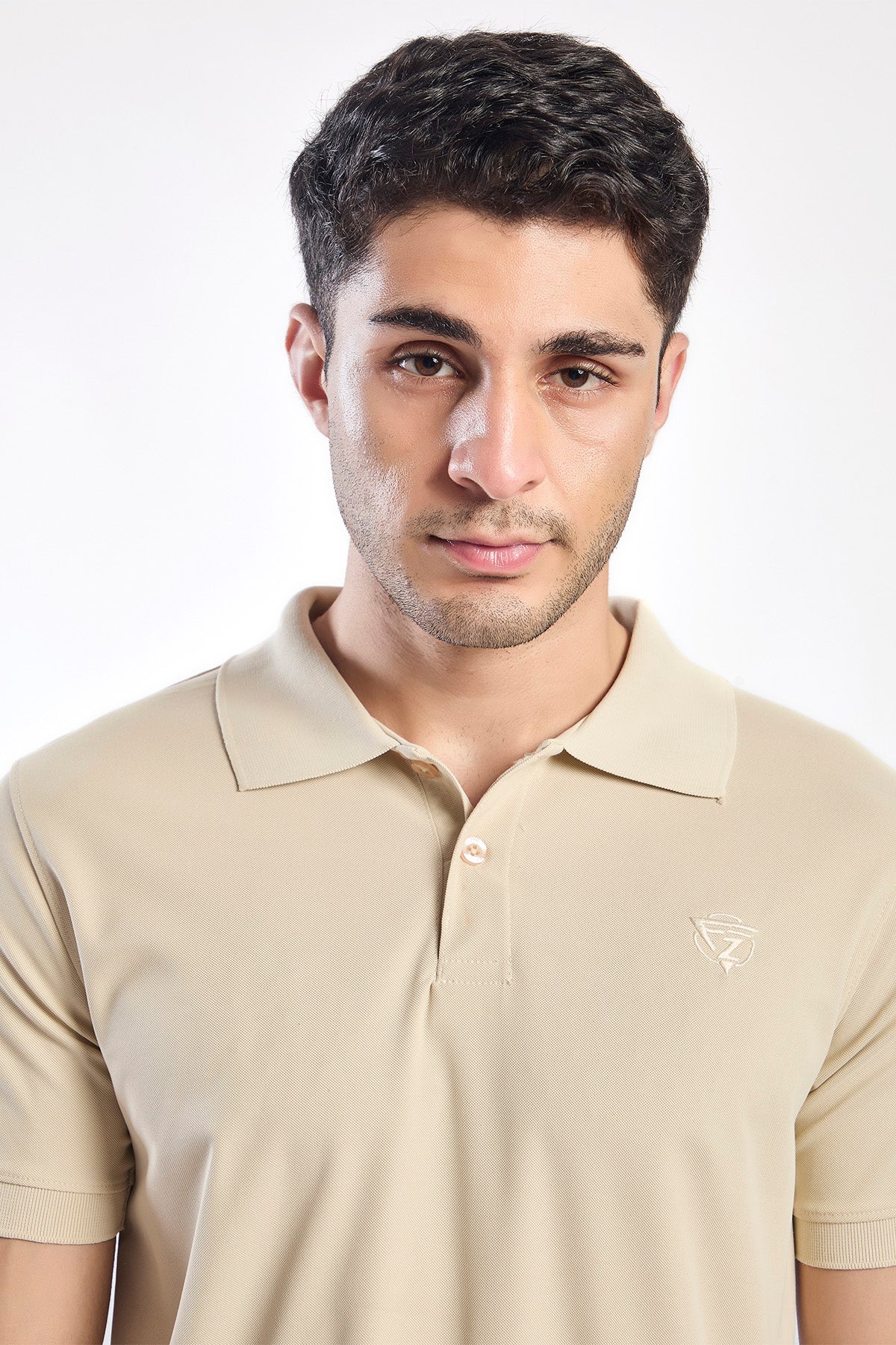 Plain Polo T-shirt FITZIG
