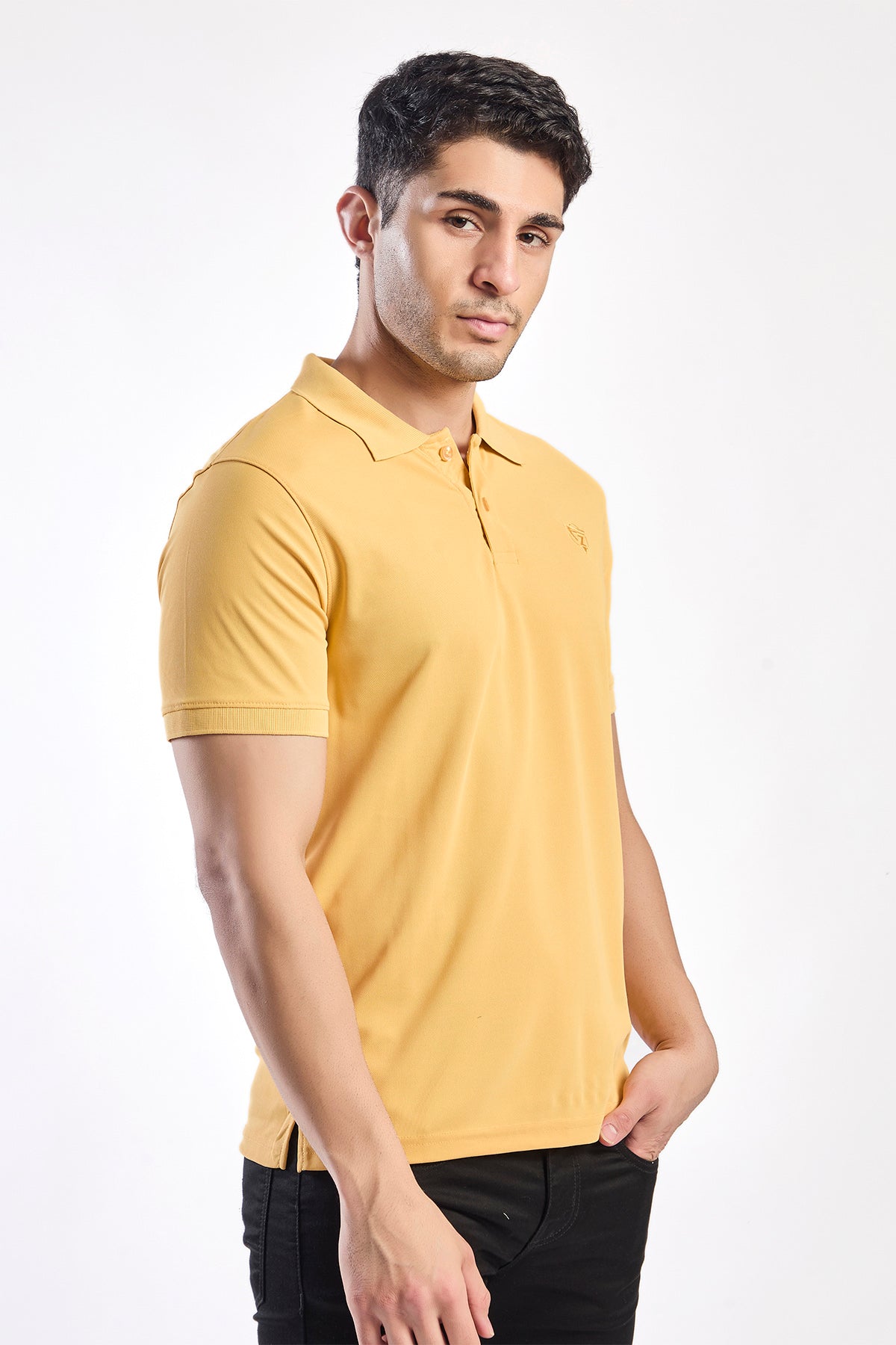 Plain Polo T-shirt FITZIG