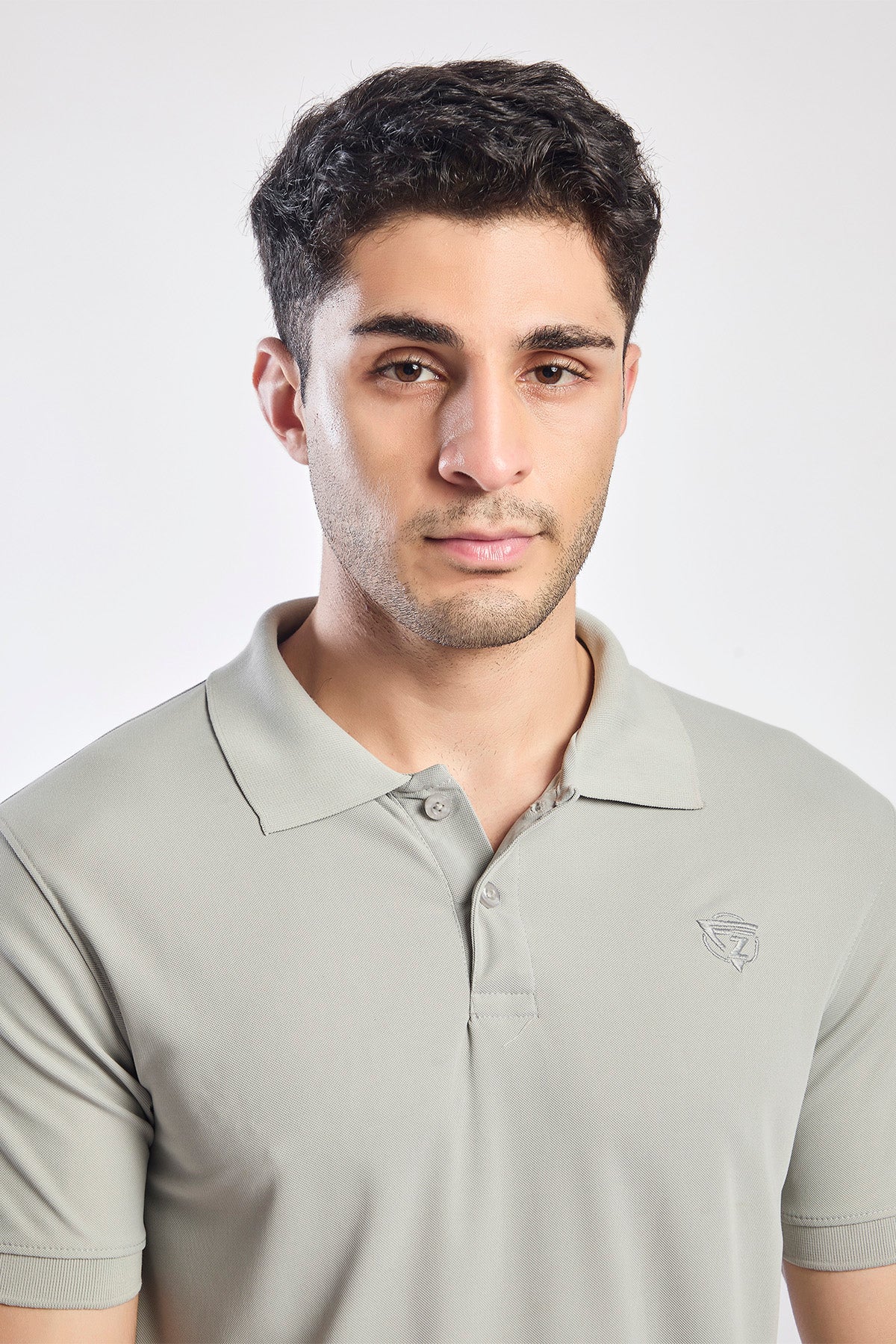 Plain Polo T-shirt FITZIG