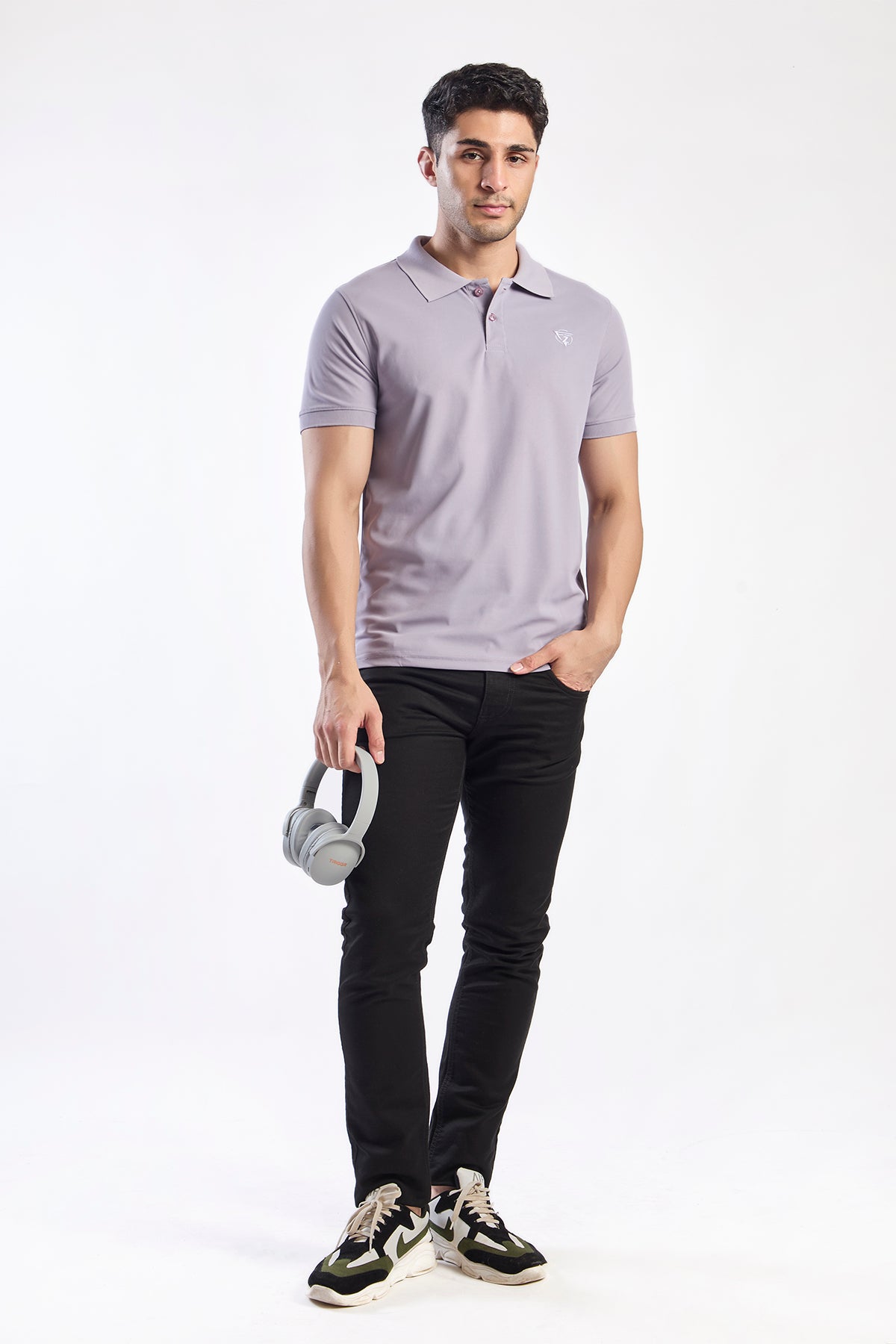 Plain Polo T-shirt FITZIG