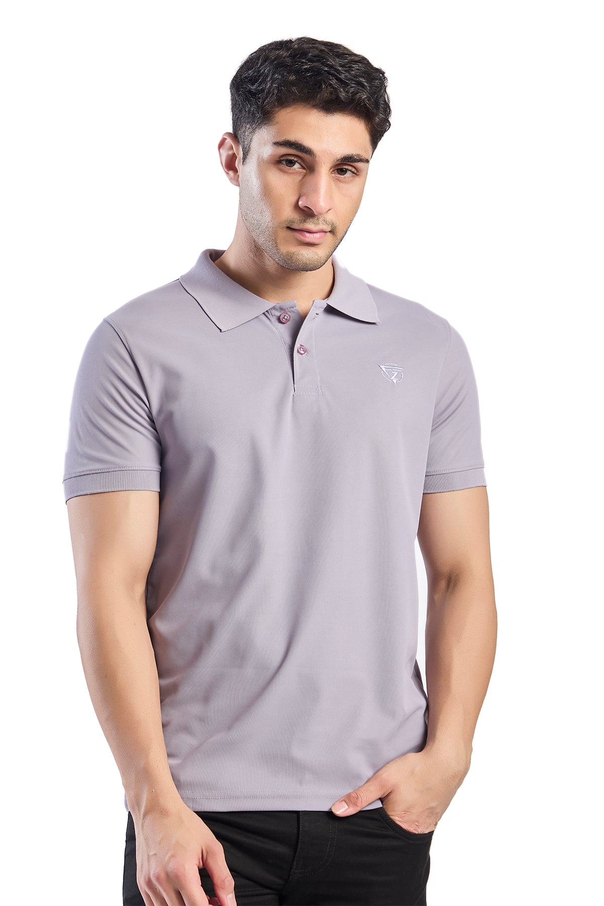 Plain Polo T-shirt FITZIG