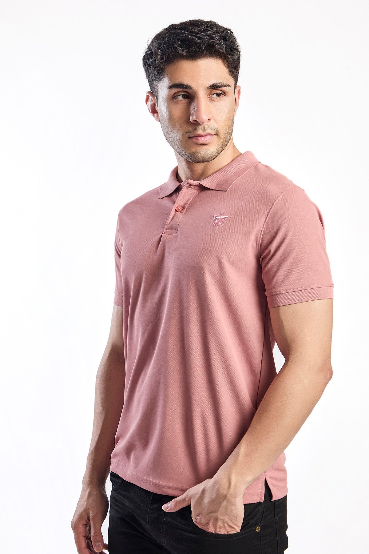 Plain Polo T-shirt FITZIG