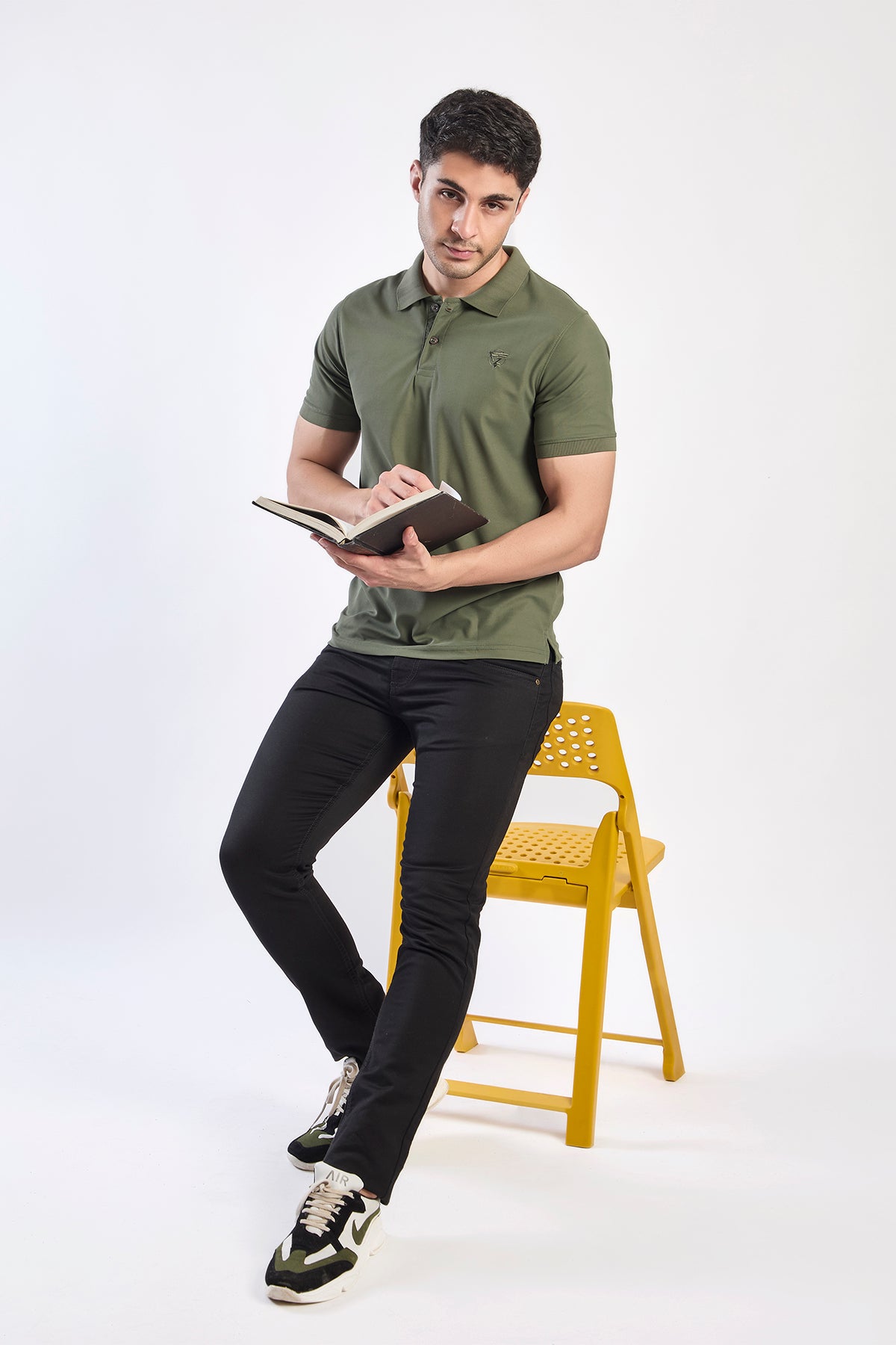 Plain Polo T-shirt FITZIG