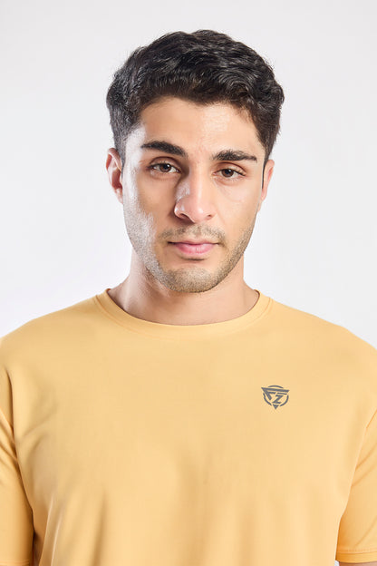 Plain Round Neck T-shirt Fitzig