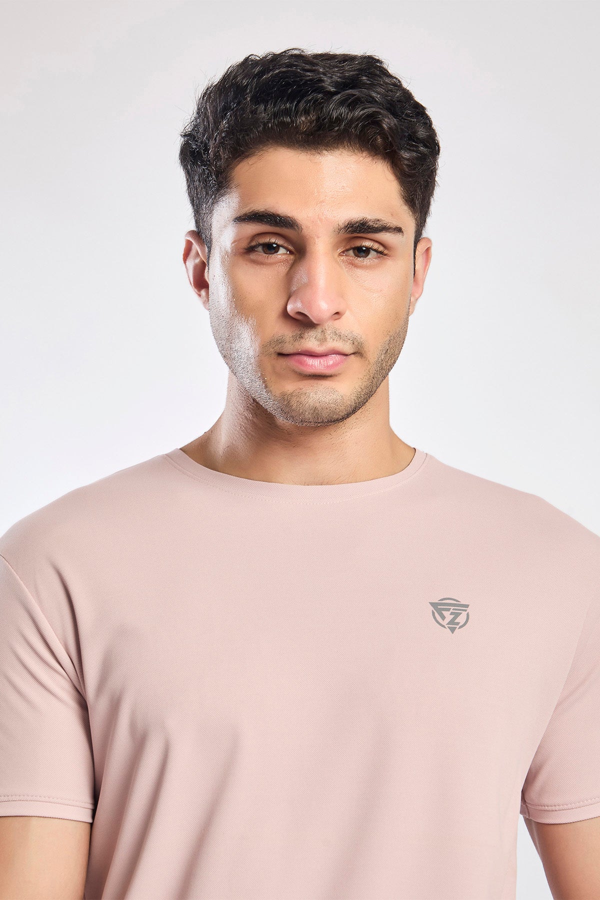 Plain Round Neck T-shirt Fitzig