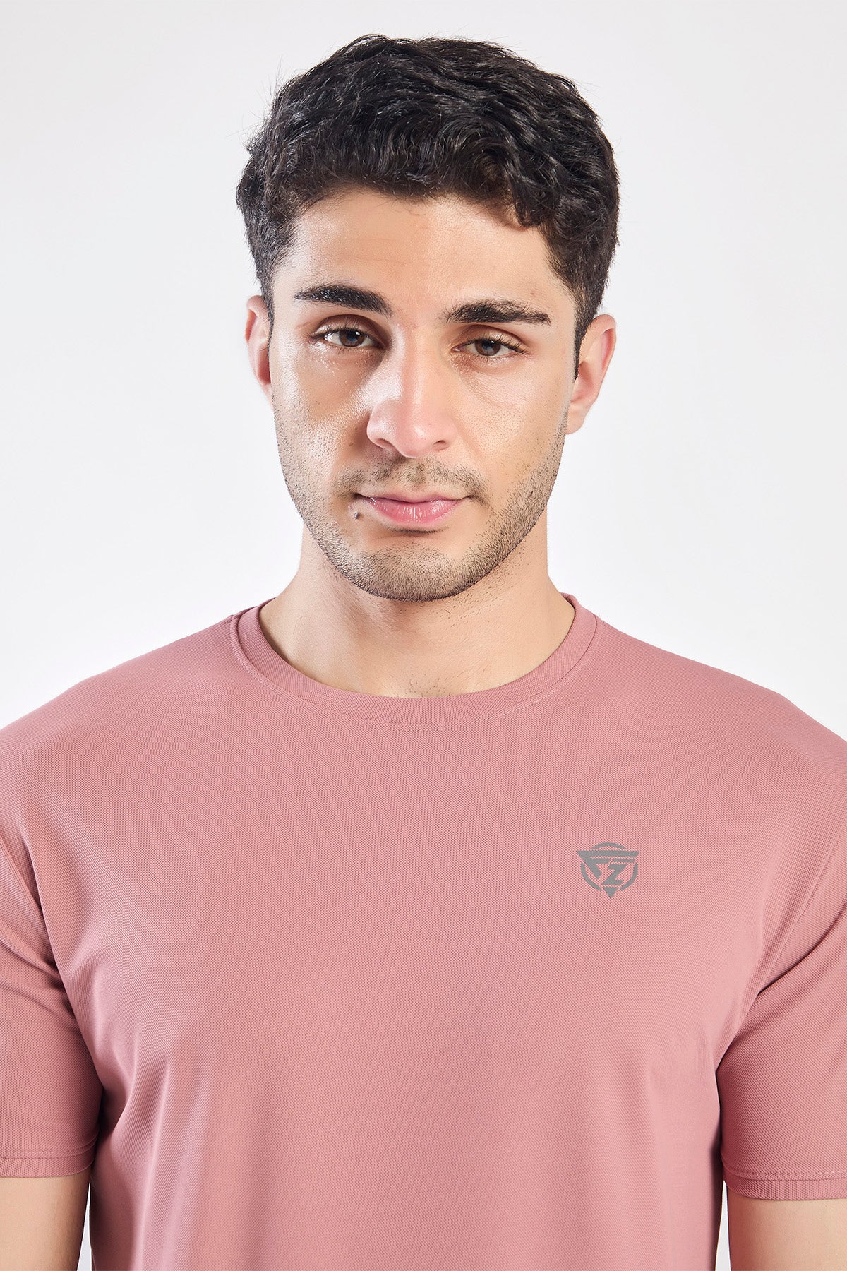 Plain Round Neck T-shirt Fitzig