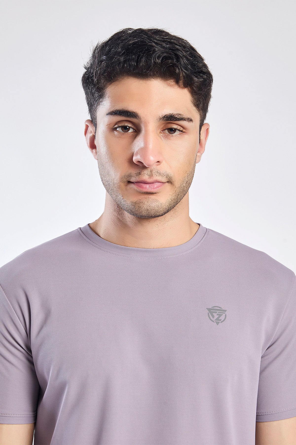 Plain Round Neck T-shirt Fitzig