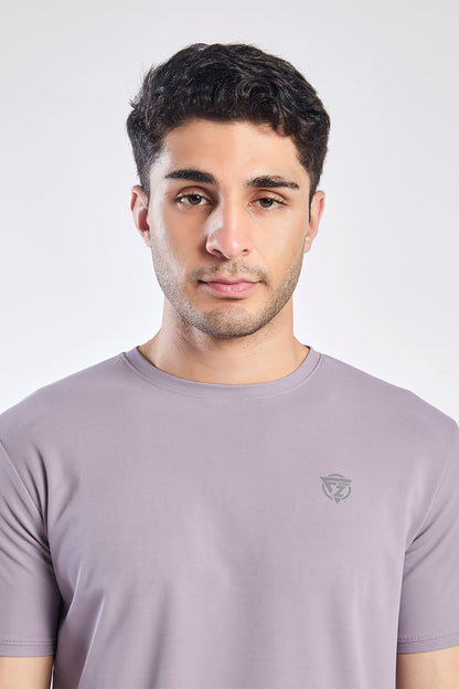 Plain Round Neck T-shirt Fitzig