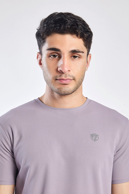 Plain Round Neck T-shirt Fitzig