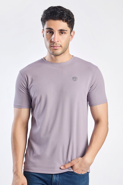 Plain Round Neck T-shirt Fitzig