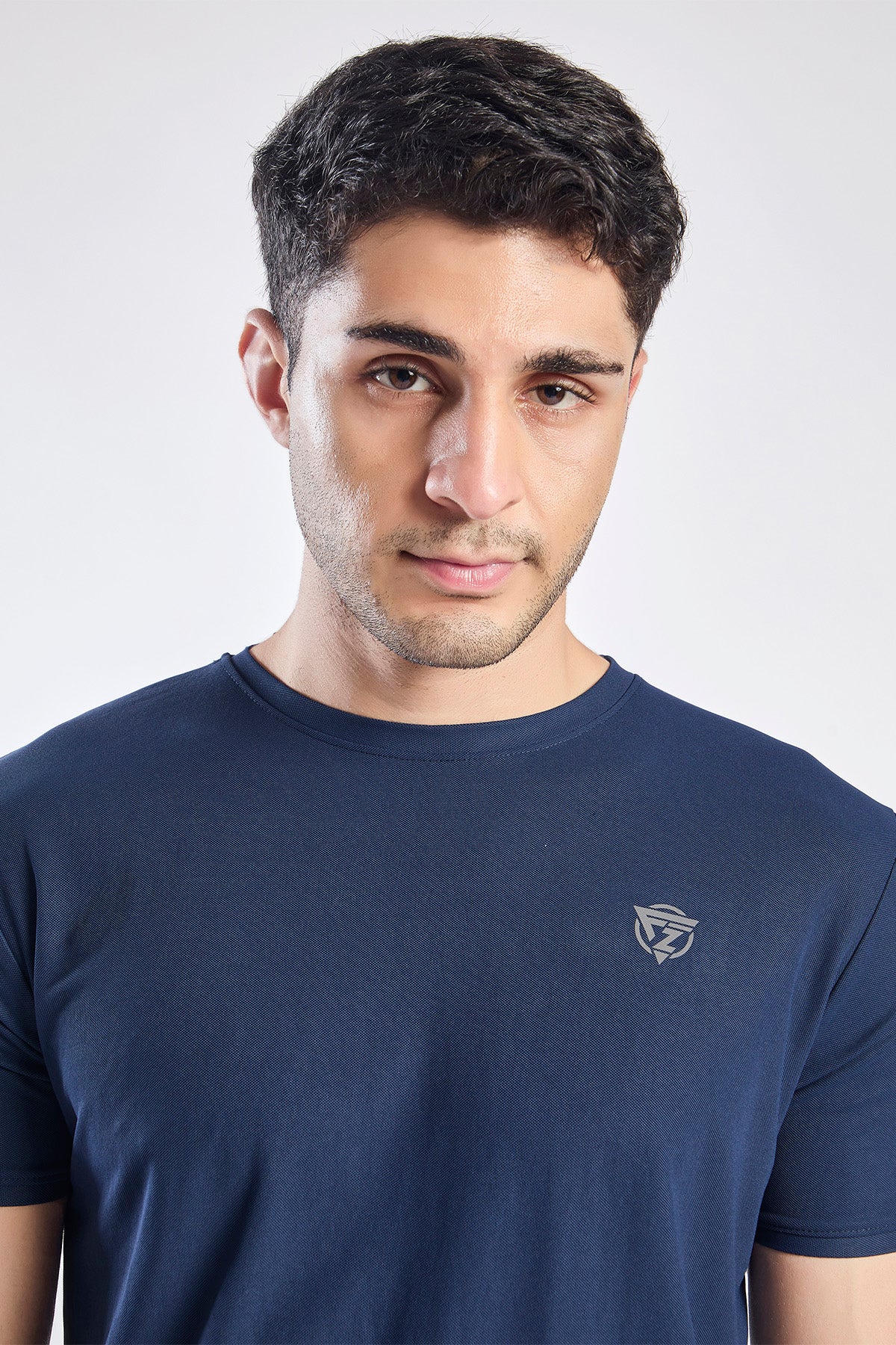 Plain Round Neck T-shirt Fitzig