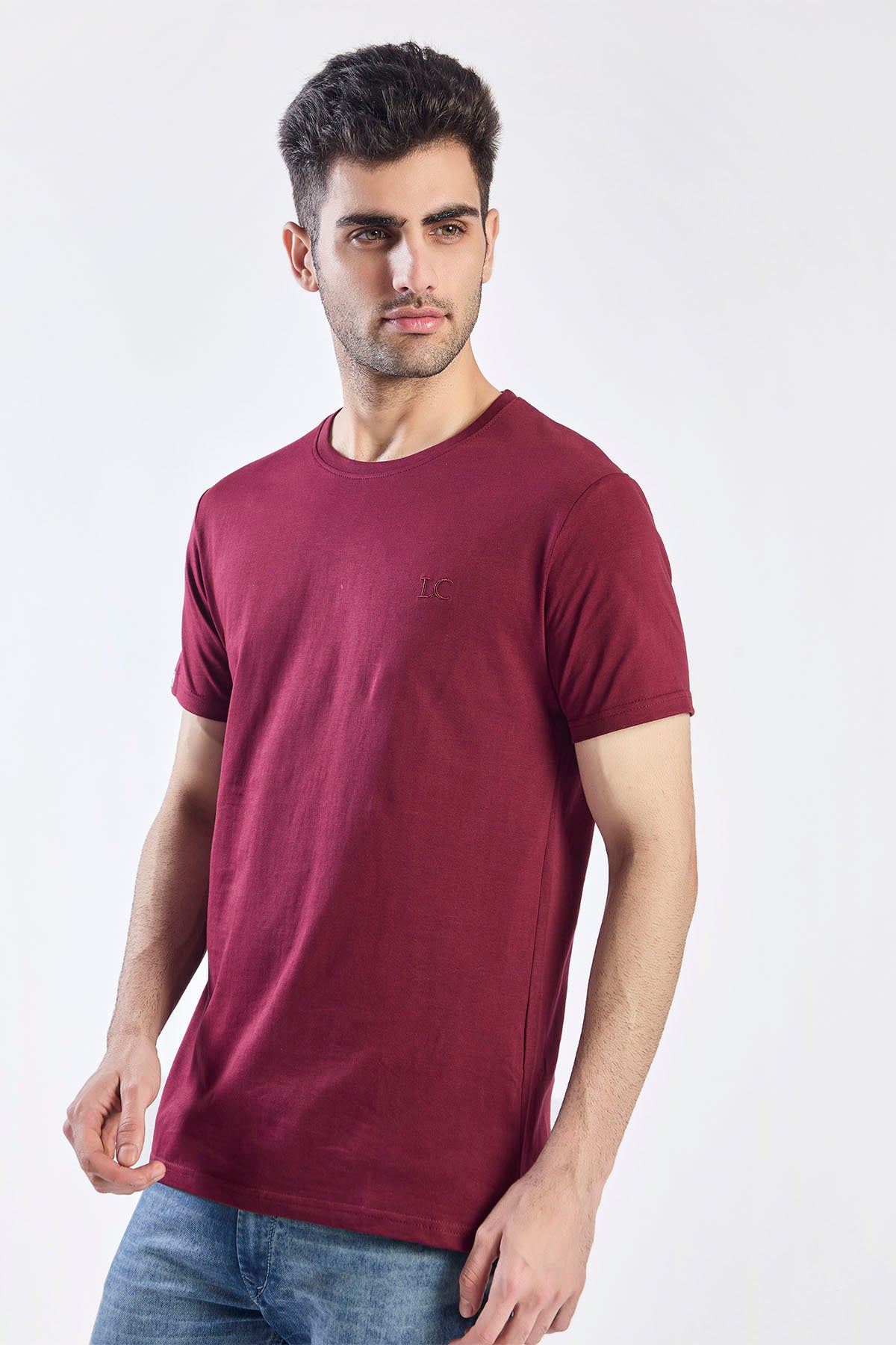 Plain Round neck T-shirt