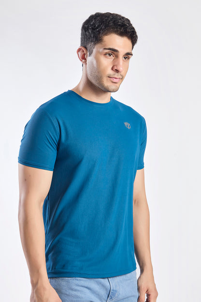 Plain Round Neck T-shirt Fitzig