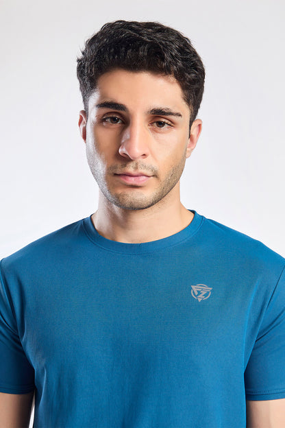 Plain Round Neck T-shirt Fitzig