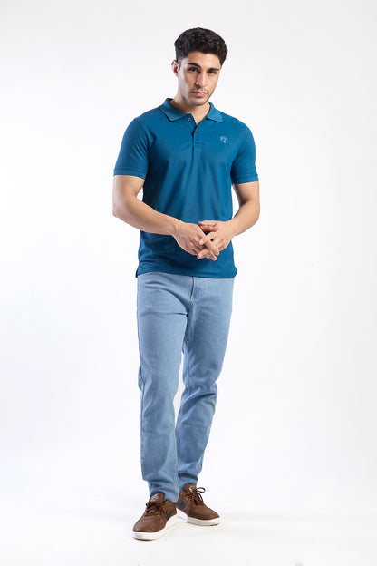 Plain Polo T-shirt FITZIG