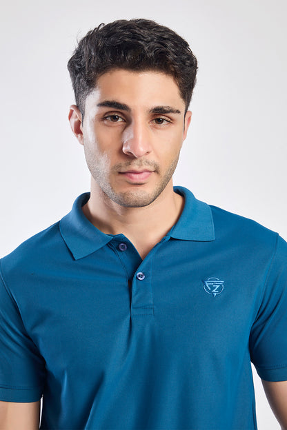 Plain Polo T-shirt FITZIG