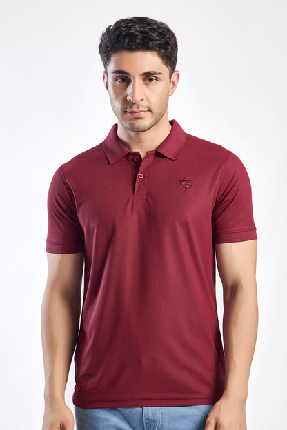 Plain Polo T-shirt FITZIG