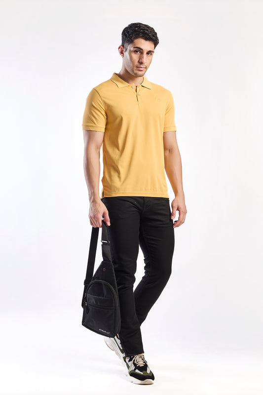 Plain Polo T-shirt FITZIG
