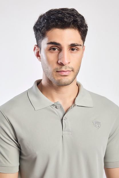 Plain Polo T-shirt FITZIG