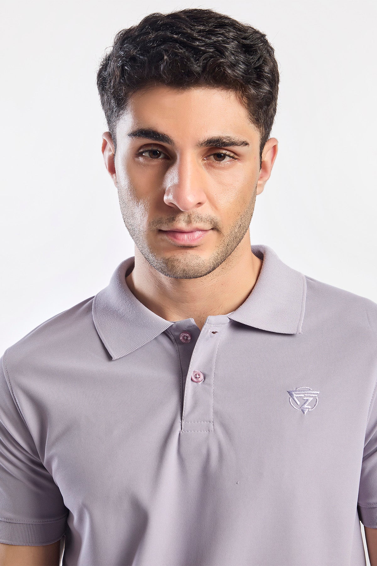 Plain Polo T-shirt FITZIG